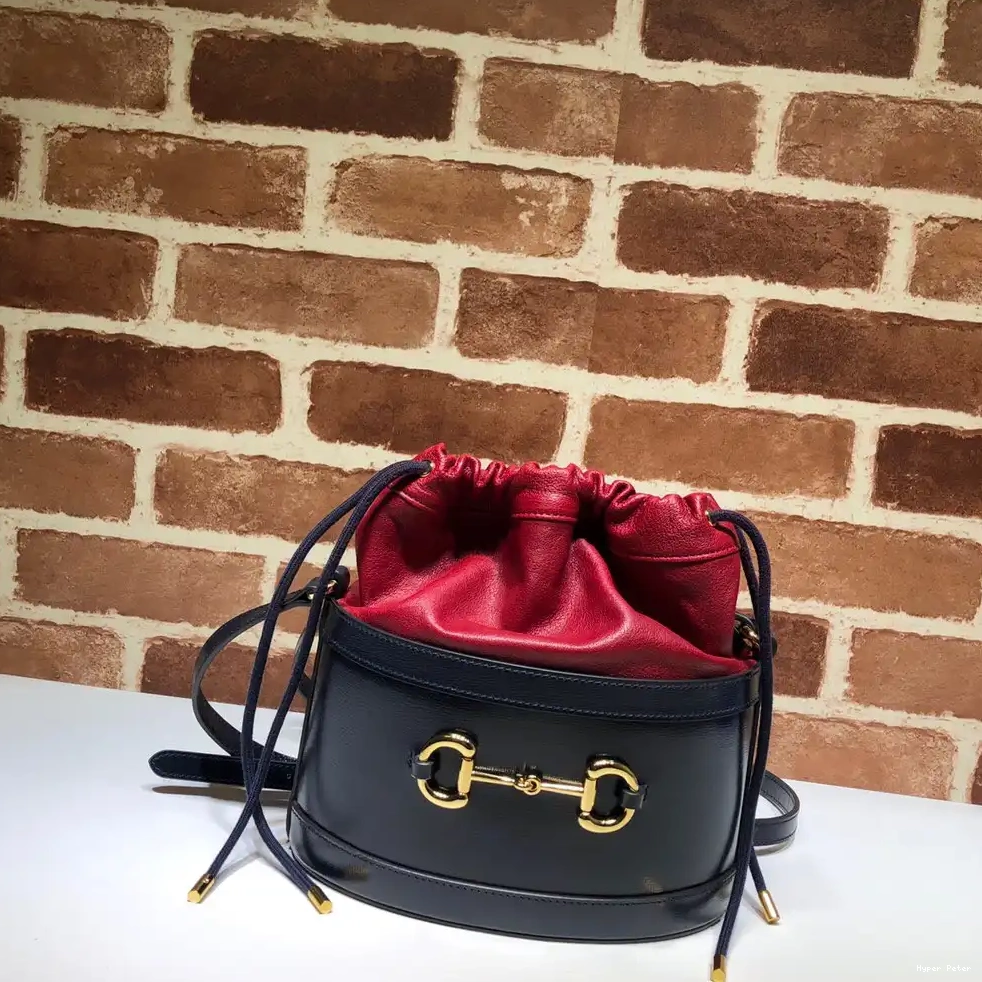 Horsebit GUCCI 1955 bag bucket 0607